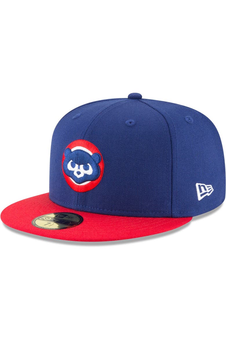 Men's New Era Royal Chicago Cubs Cooperstown Collection Wool 59FIFTY Fitted Hat, Alternate, color, Royal