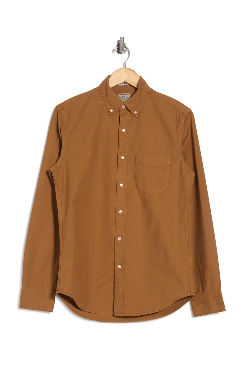 J.Crew Stretch Regular Fit Oxford Shirt, Alternate, color,
