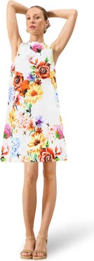 Ro&Zo Bold Floral Shift Dress