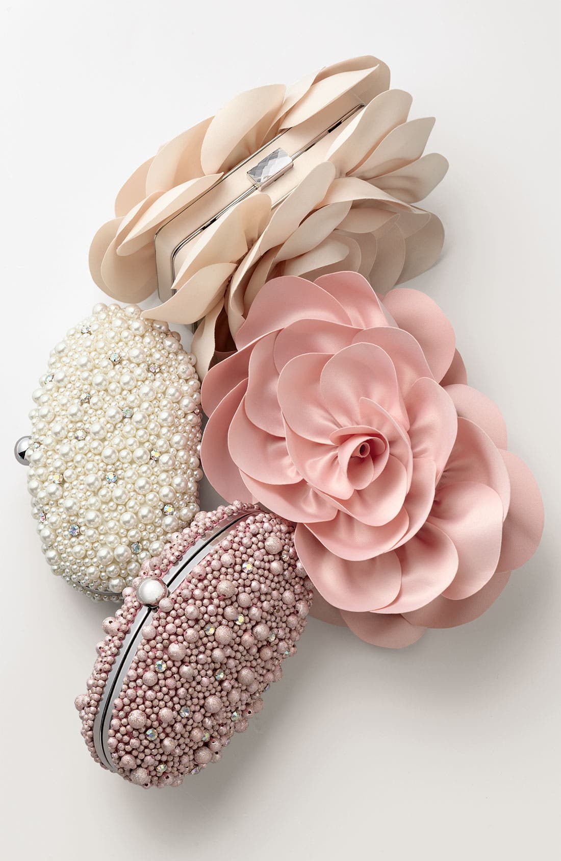 'Pearl' Box Clutch, Alternate, color, PEARL
