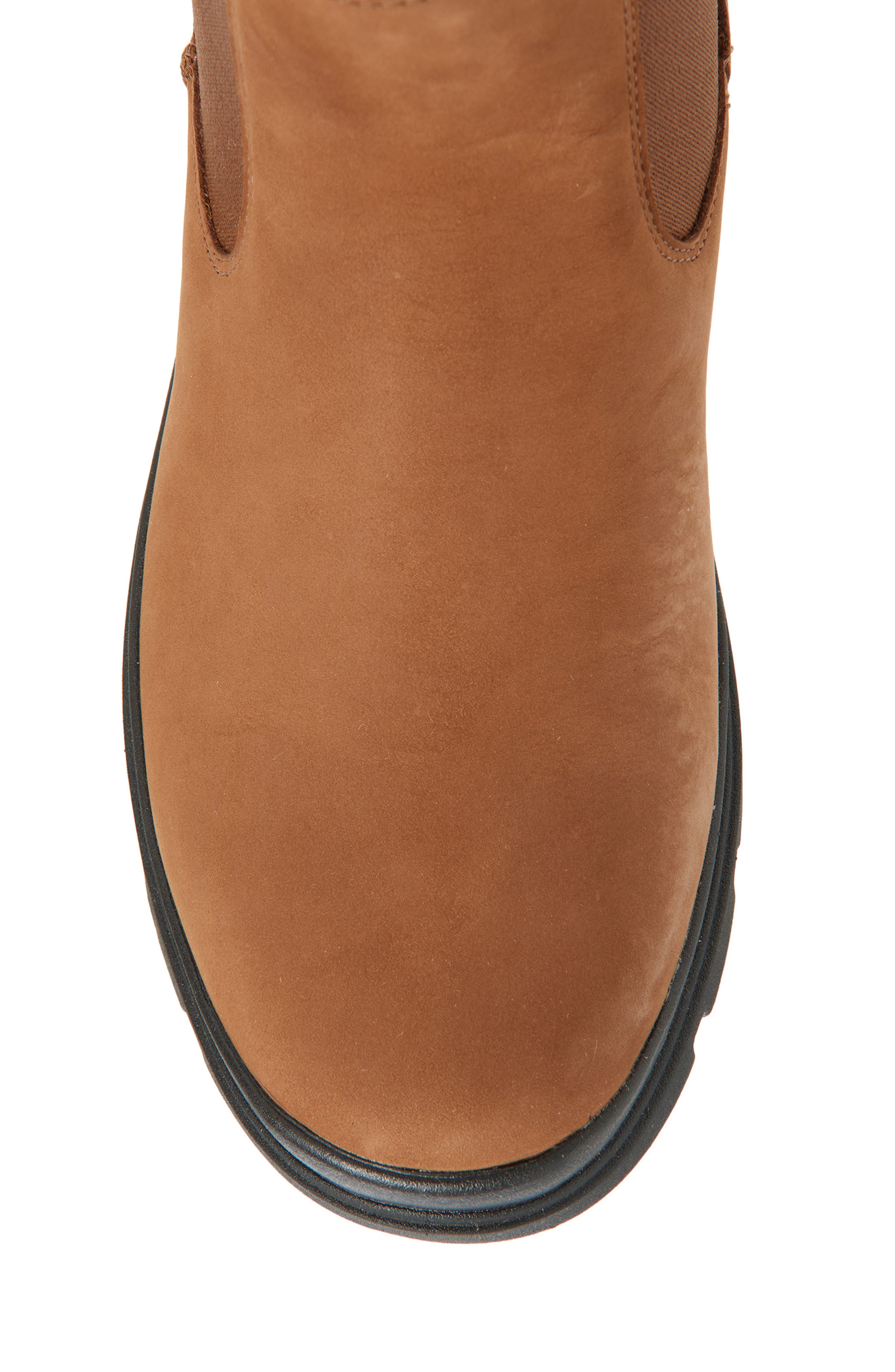 KEEN Kosa Waterproof Leather Chelsea Boot, Alternate, color, Bison/ Black