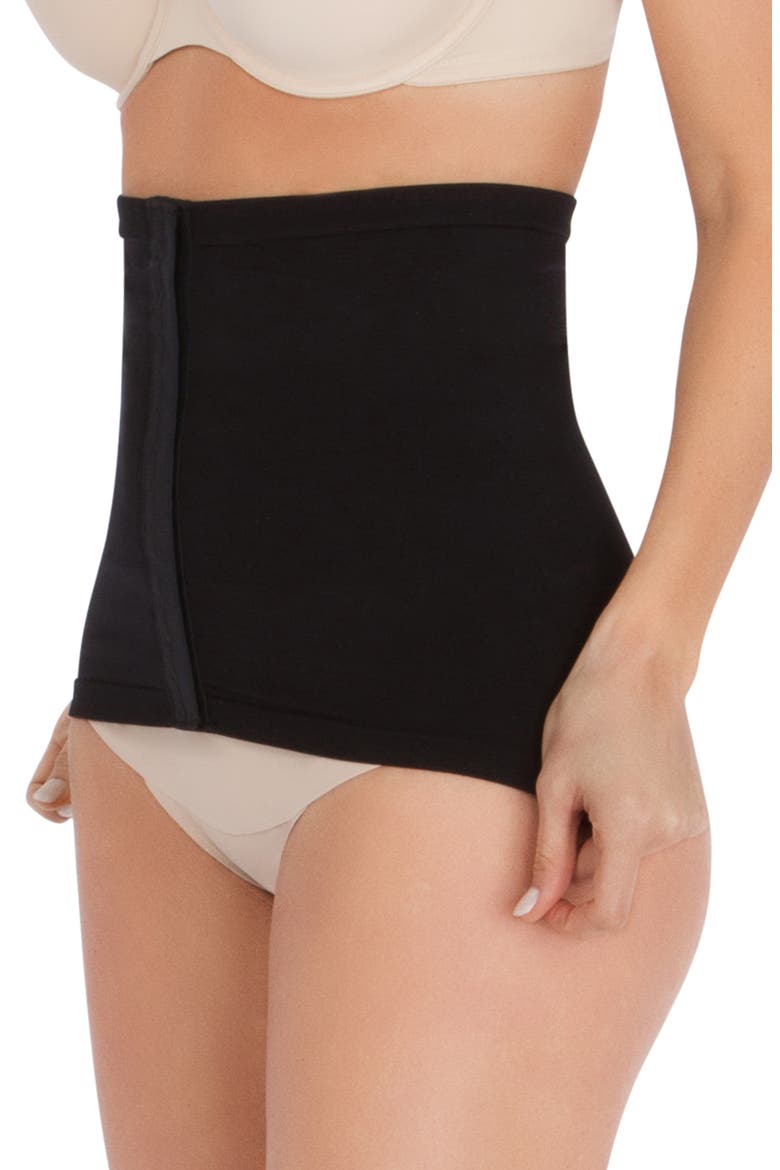 Post Pregnancy Protective Belly Shield, Alternate, color, BLACK