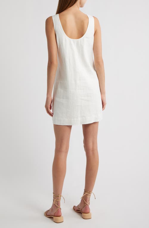 Rails Lindsey Linen Shift Minidress