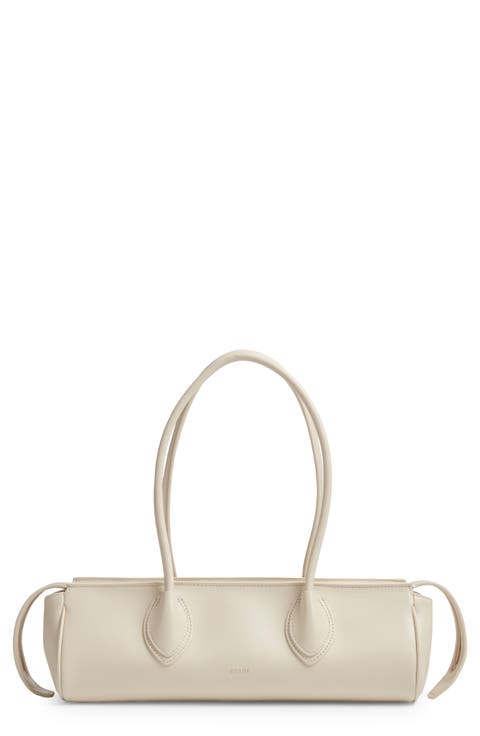 Donna Soft Leather East/West Shoulder Bag