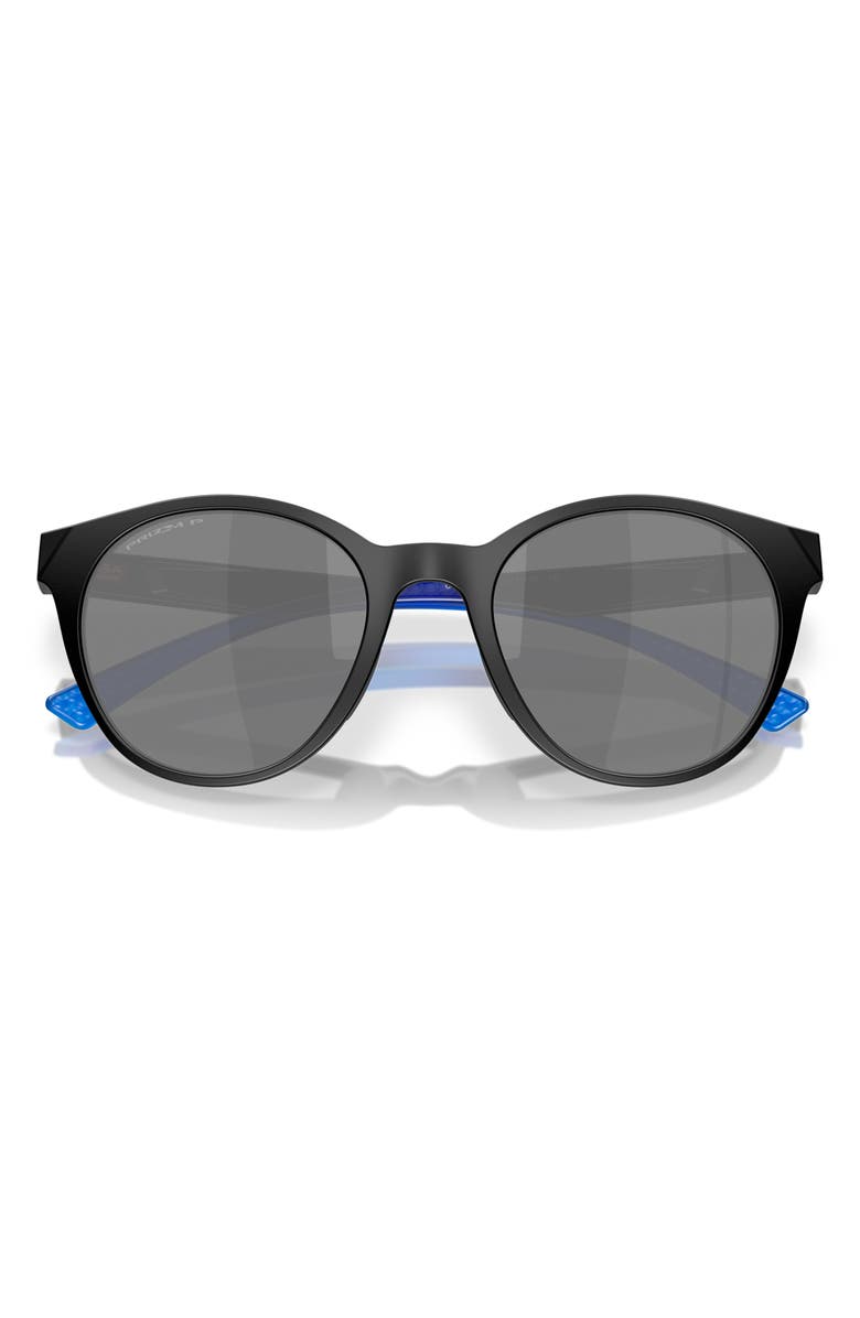 Oakley Spindrift Fathom Collection 52mm Prizm<sup>™</sup> Polarized Round Sunglasses, Alternate, color, Matte Black