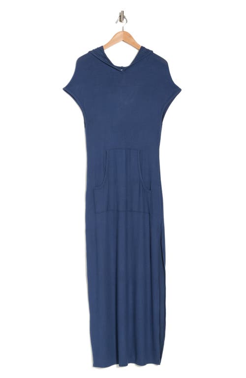 Go Couture Short Sleeve Hoodie Dress