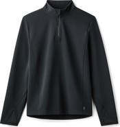 Rhone Covert Rib Quarter Zip Pullover