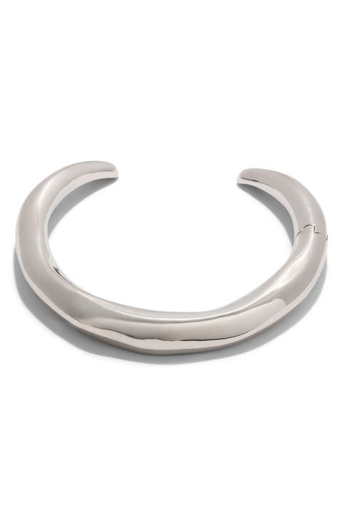 Molten Hinged Collar Necklace