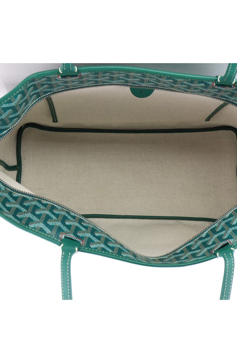 Pre-Owned Goyard Artois Tote Coated Canvas MM, Alternate, color, Green