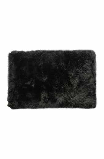 NATURAL New Zealand Rectangular Sheepskin Throw
