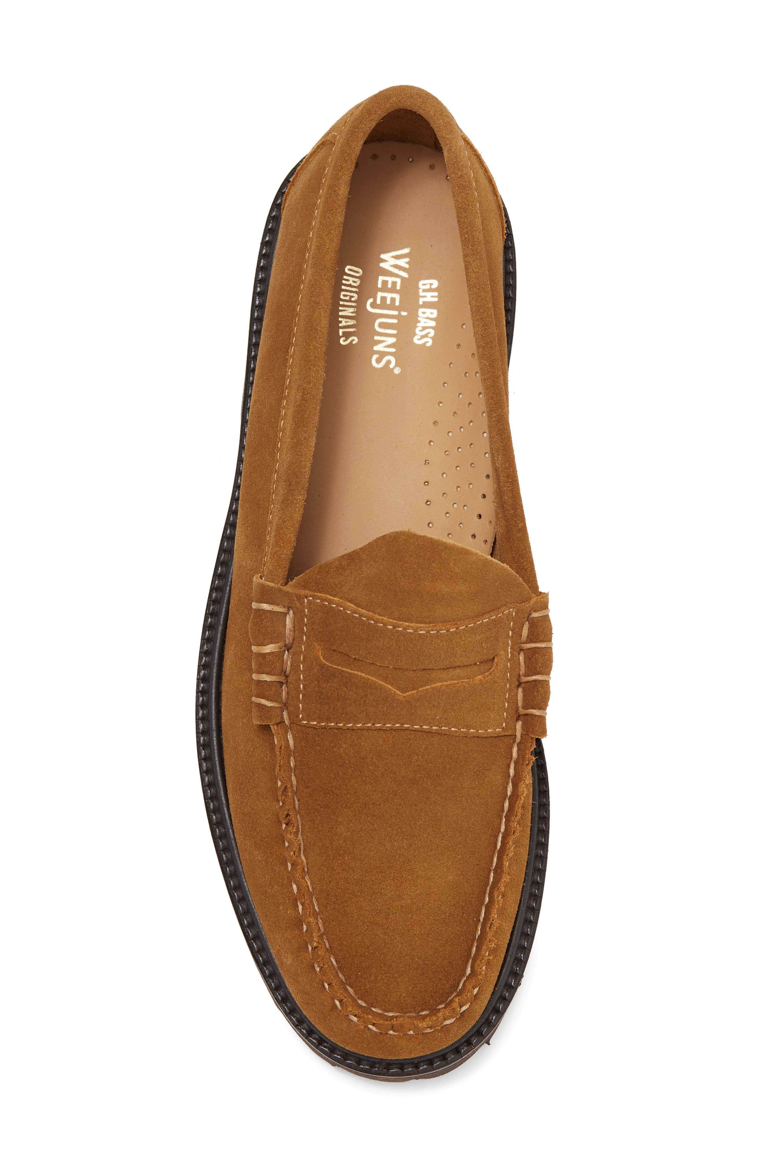 G.H.BASS Larson Lug Sole Loafer, Alternate, color, 