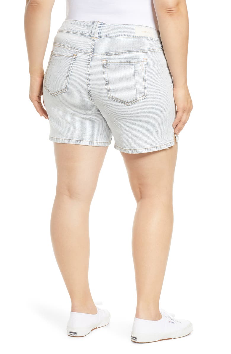 SLINK Jeans Side Vent Shorts, Alternate, color,