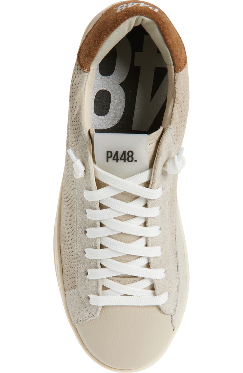 P448 John Sneaker, Alternate, color, Cream-Camel