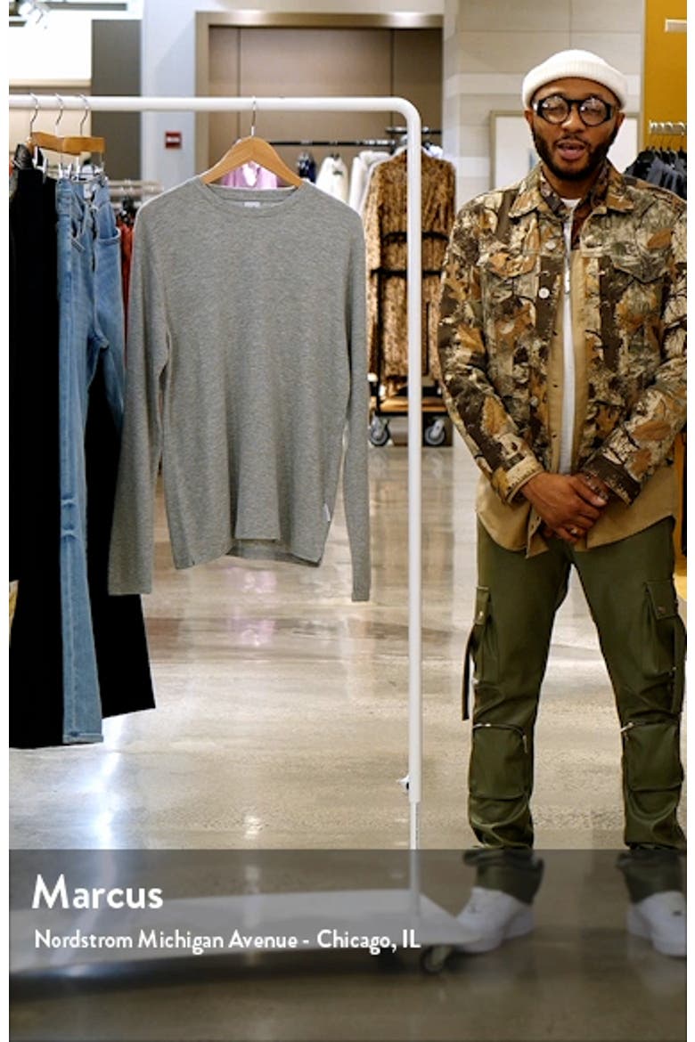 Clive Long Sleeve Waffle Knit Tee (Men) | Nordstrom