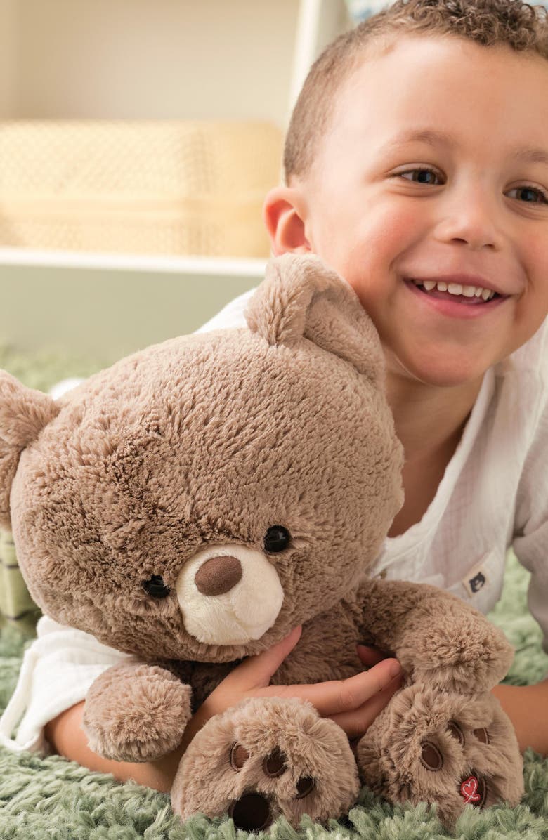 Gund Forever Friends Kai Bear Stuffed Animal, Alternate, color, Brown