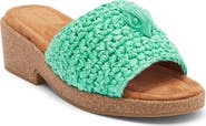 Kurt Geiger London Eagle Crocheted Slide Sandal
