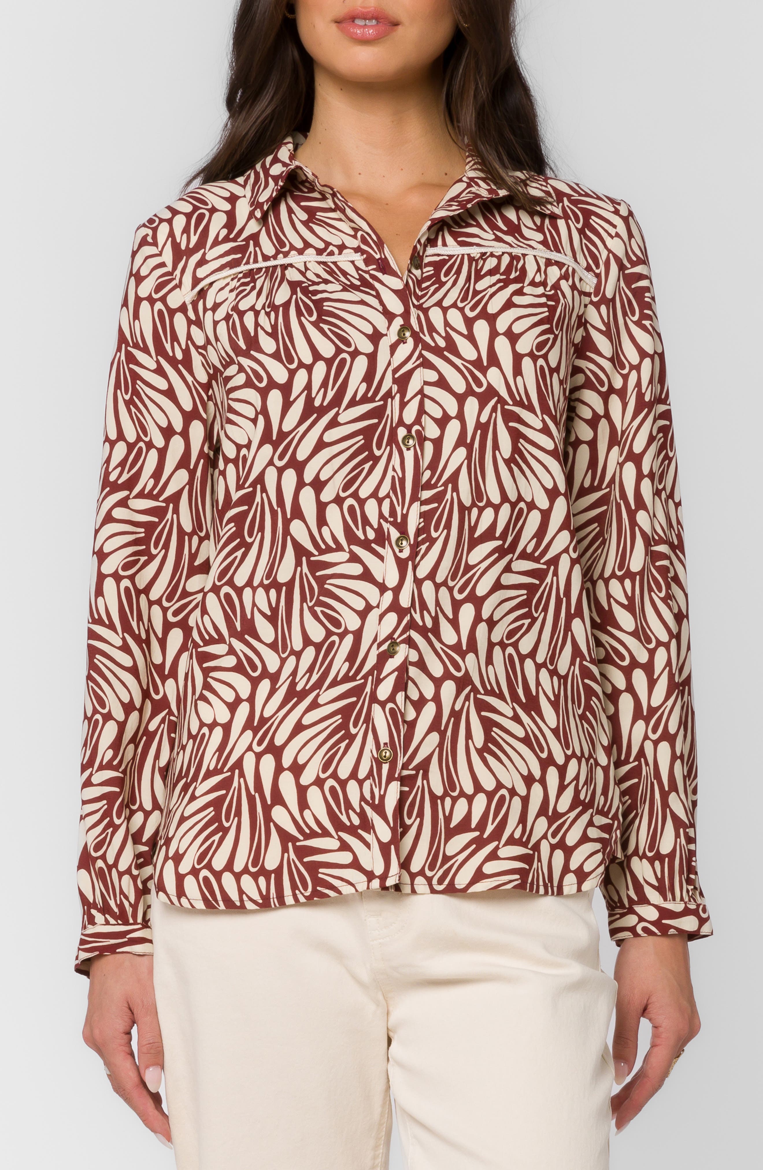 Aven Long Sleeve Button-Up Shirt