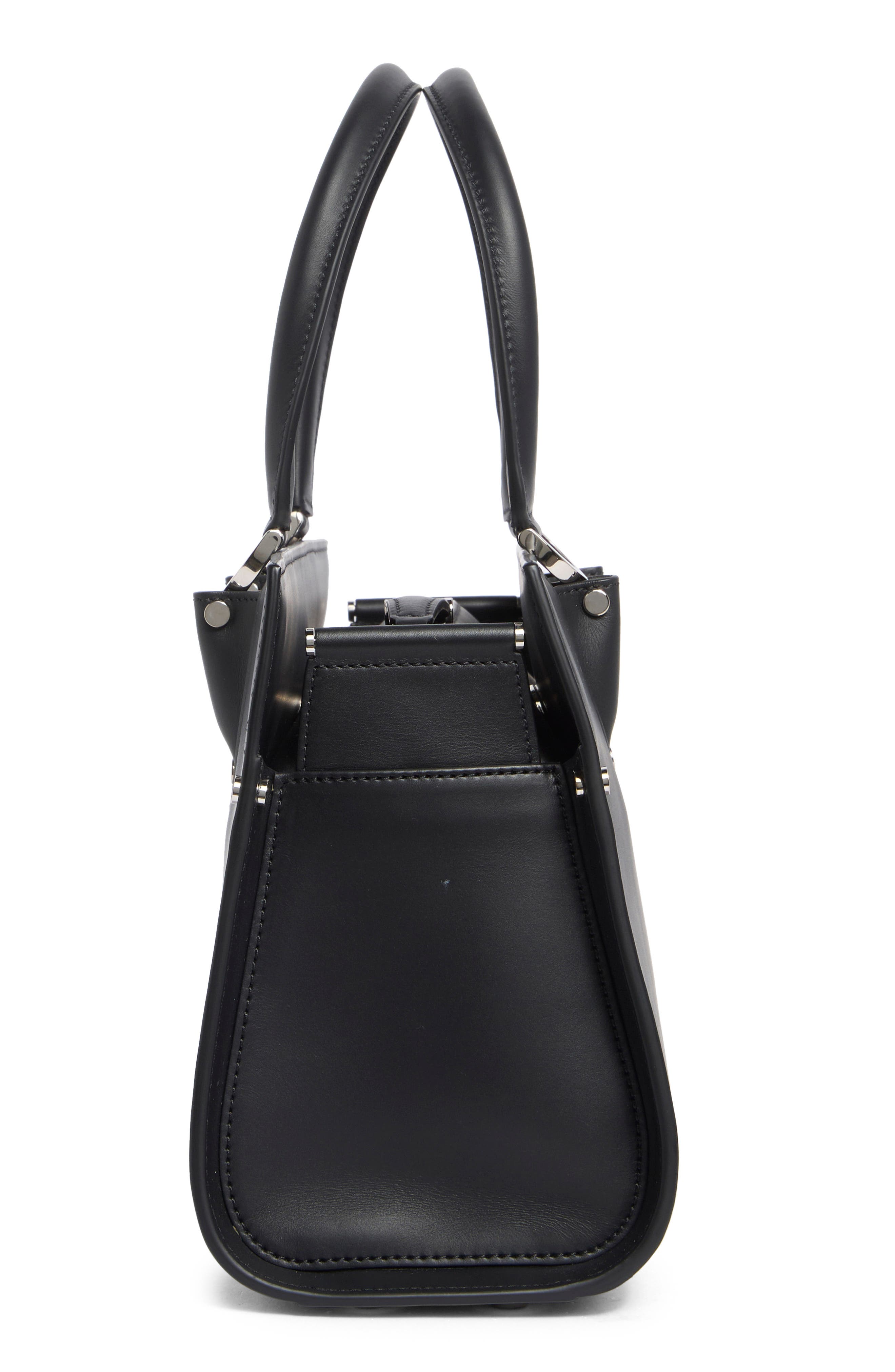 Longchamp Paris Premier Small Tote, Alternate, color, Black