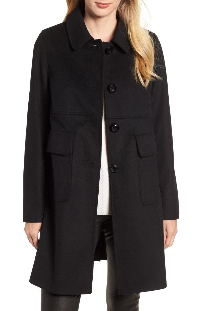 Kristen Blake Wool Walking Coat, Main, color, 