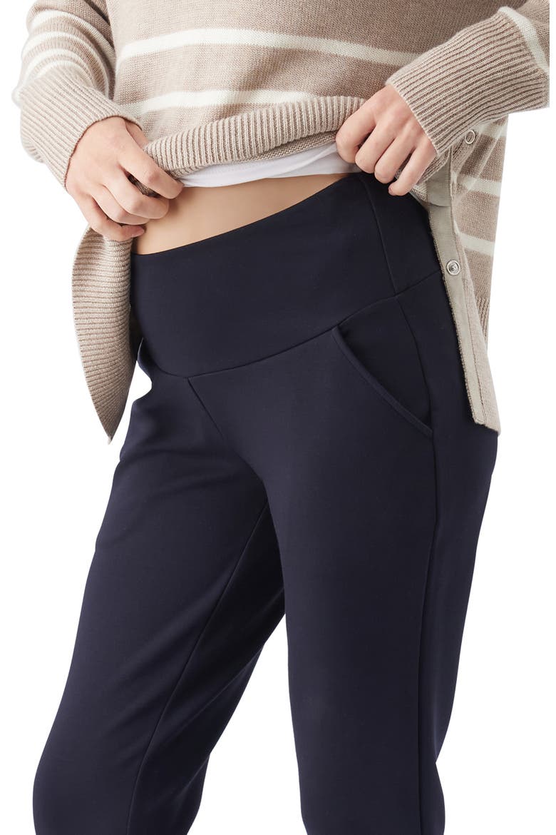 Super Soft Scuba Pant Ink, Alternate, color, Ink