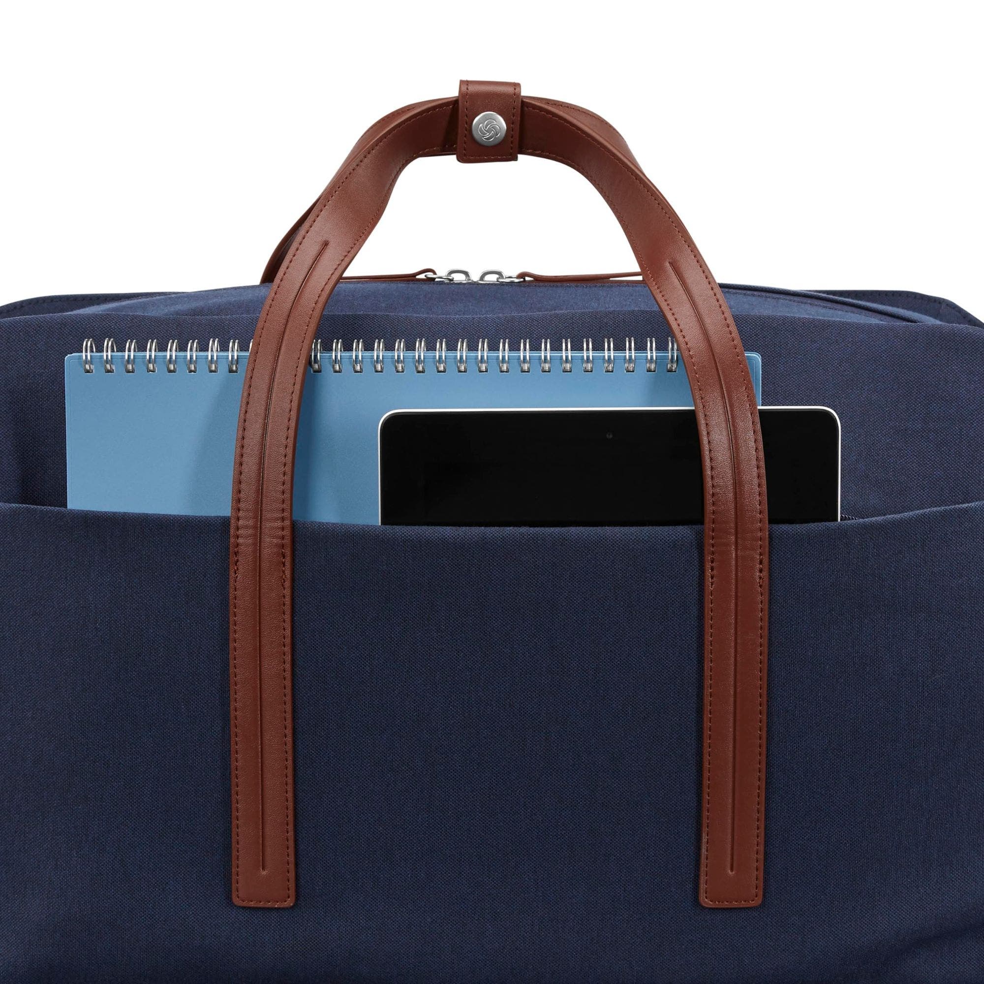 Virtuosa Travel Duffel with Two Wheels, Alternate, color, Navy
