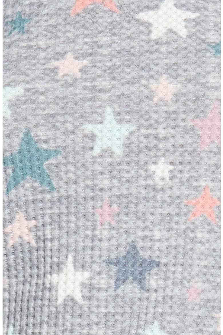 Waffle Knit Pajamas, Alternate, color, WINDSTAR TRADEWINDS INTARSIA