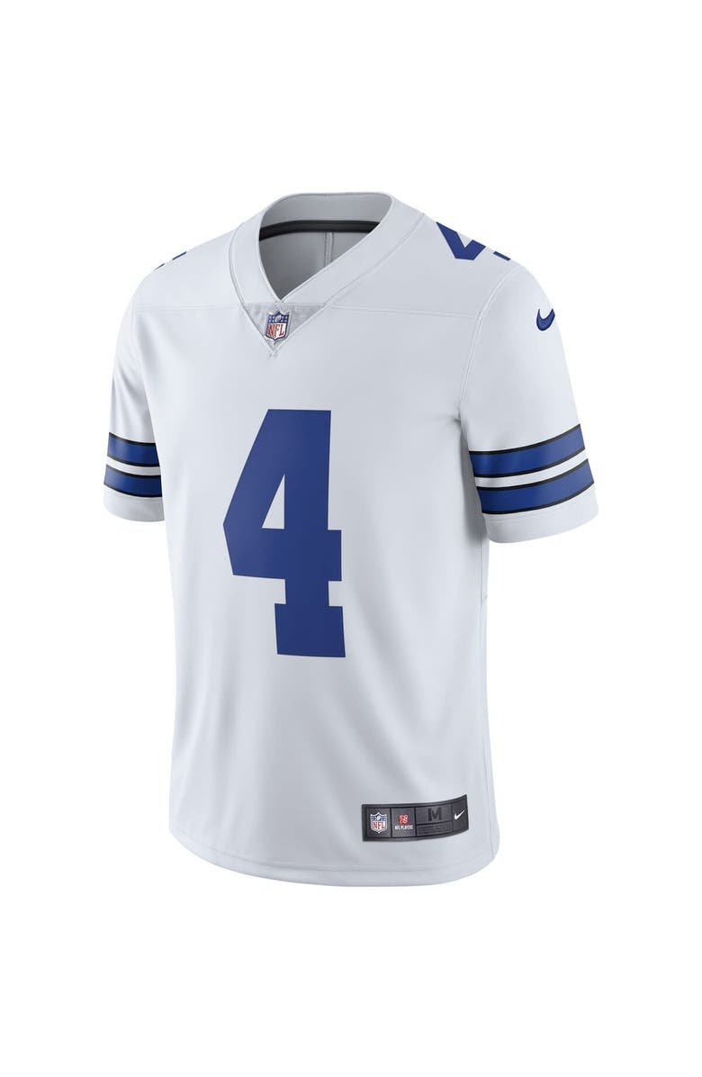 Nike Men's Nike Dak Prescott White Dallas Cowboys Vapor Limited Player Jersey, Alternate, color, White