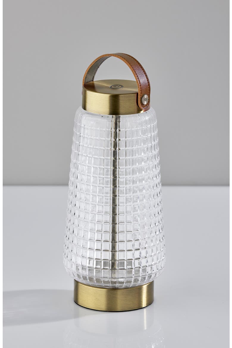 Samara Tall Cordless LED Table Lamp, Alternate, color, ANTIQUE BRASS