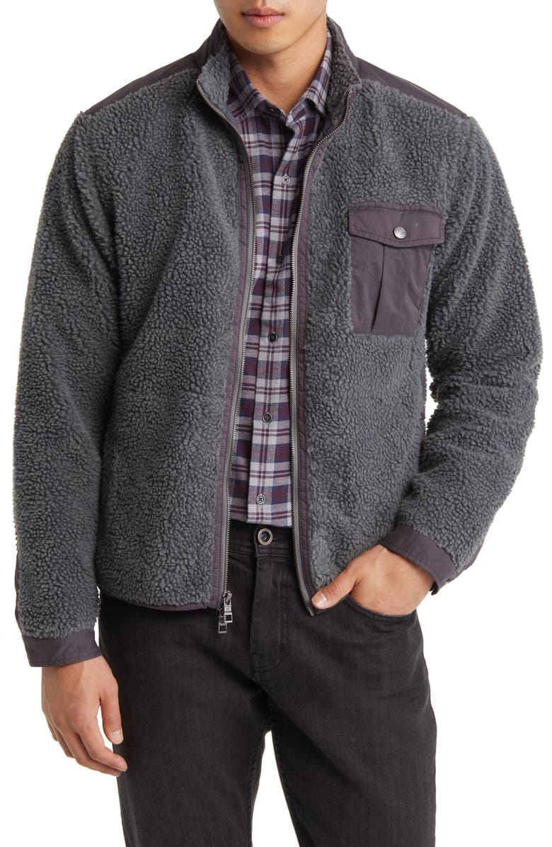 Peter Millar Autumn High Pile Fleece Jacket, Main, color, 