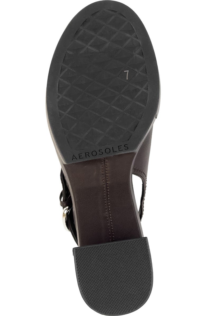 Aerosoles Zella Platform Sandal, Alternate, color, Java Stretch Faux Leather