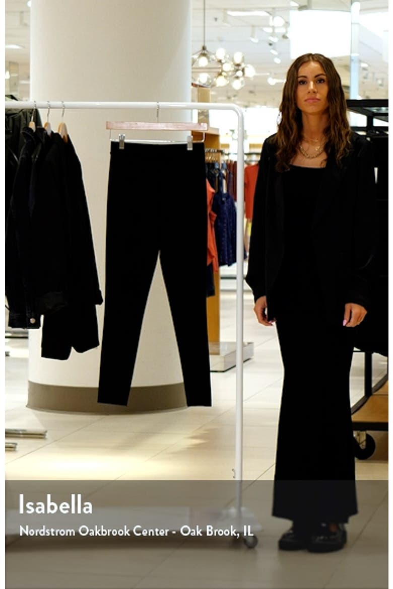 Seamed Back Ponte Leggings video
