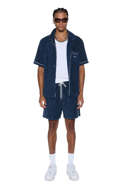 KSUBI KSUBI TERRY CLOTH LOUNGE SHORTS 