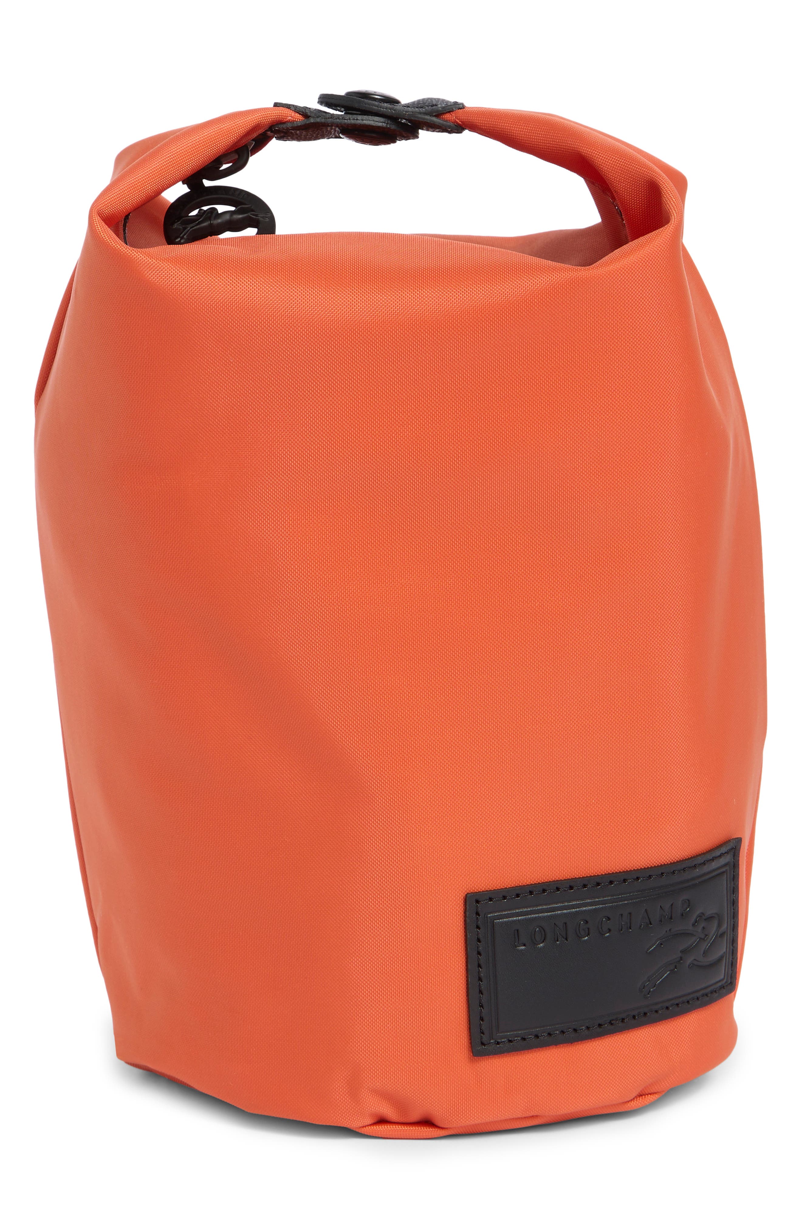 Longchamp Le Pliage Rescue Zip Pouch, Main, color, Orange