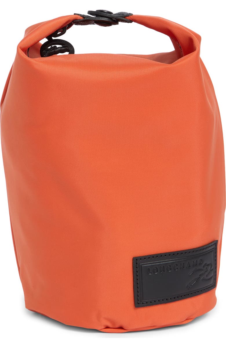 Longchamp Le Pliage Rescue Zip Pouch, Main, color, Orange