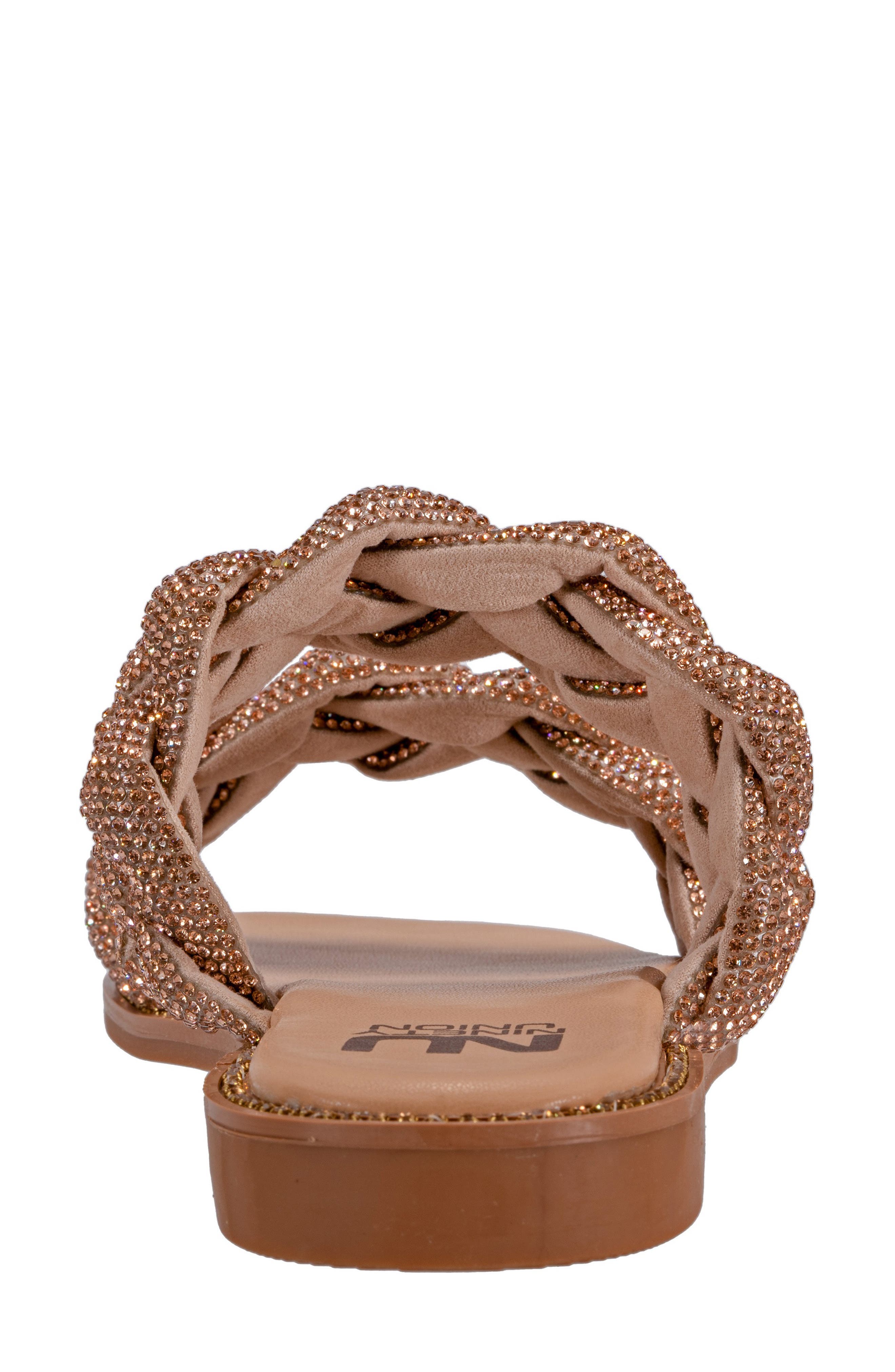 Sunrise Sandal, Alternate, color, ROSE GOLD