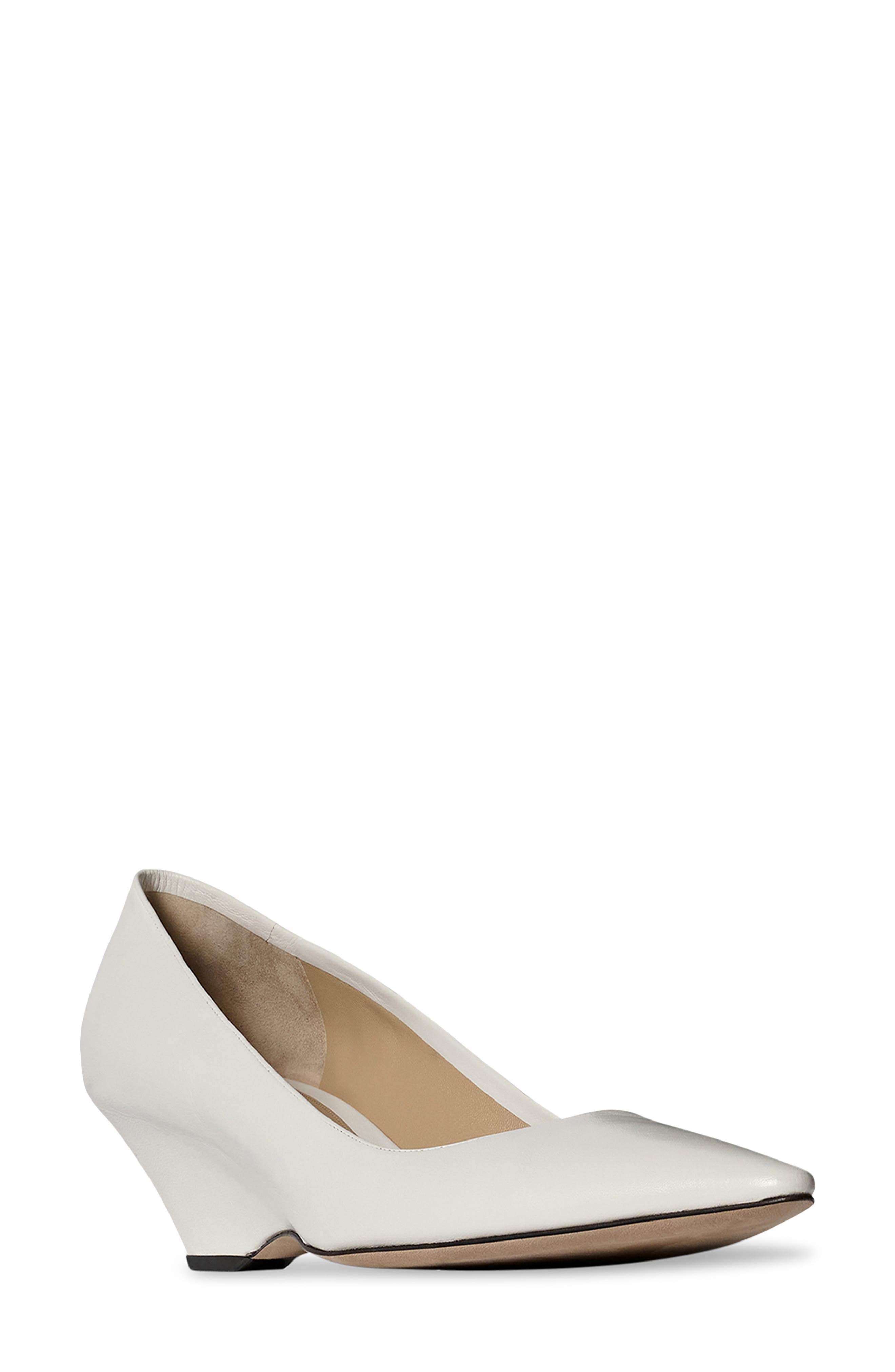 Liisa Wedge Pump, Main, color, OPTIC WHITE