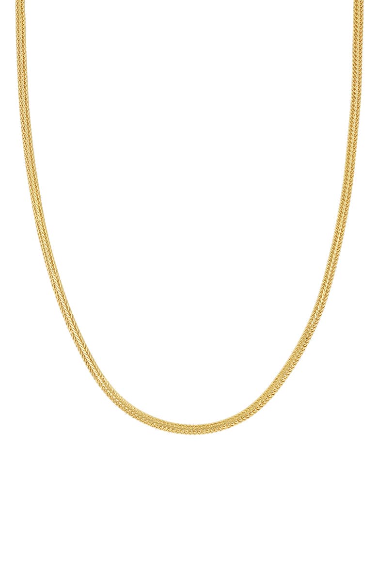 Bony Levy Men's 14K Gold Wheat Chain Necklace, Main, color,