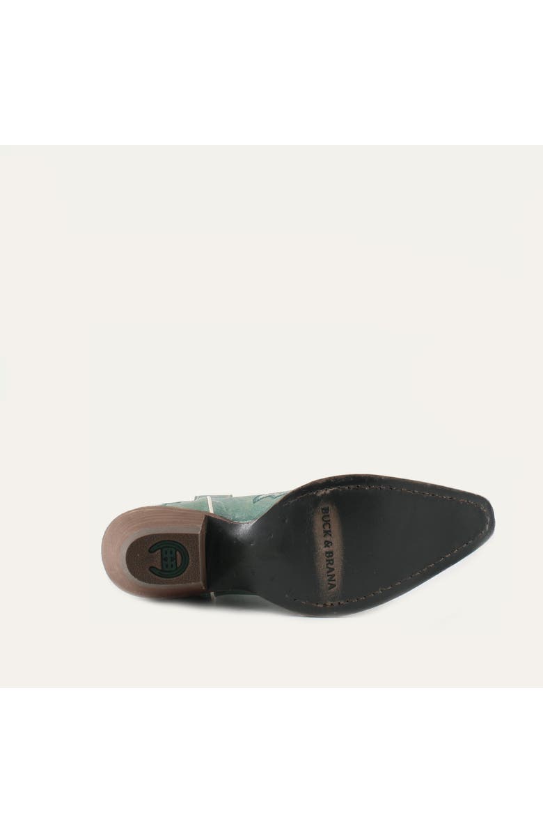 Buck & Brana Eleanor Leather Boots, Alternate, color, Turquoise