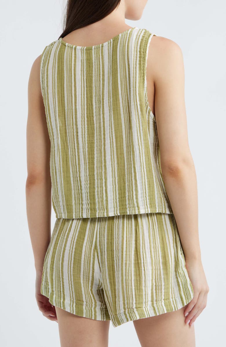 Rip Curl Premium Surf Stripe Camisole, Alternate, color, Olive