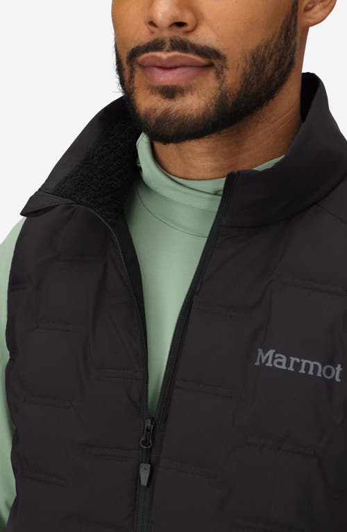 Marmot Warmcube™ Active Aerothermal 700 Fill Power Down Vest In Black