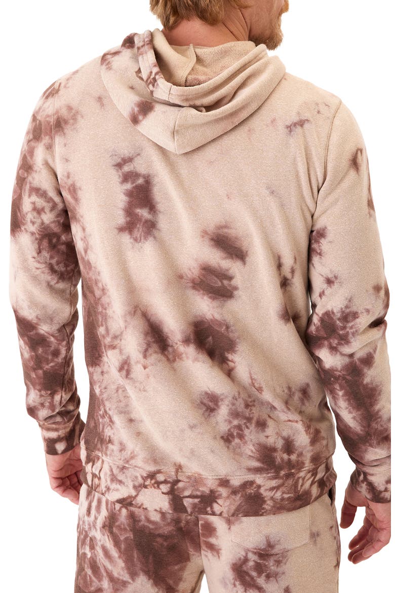 Rory Triblend Tie Dye Hoodie, Alternate, color, CHAI