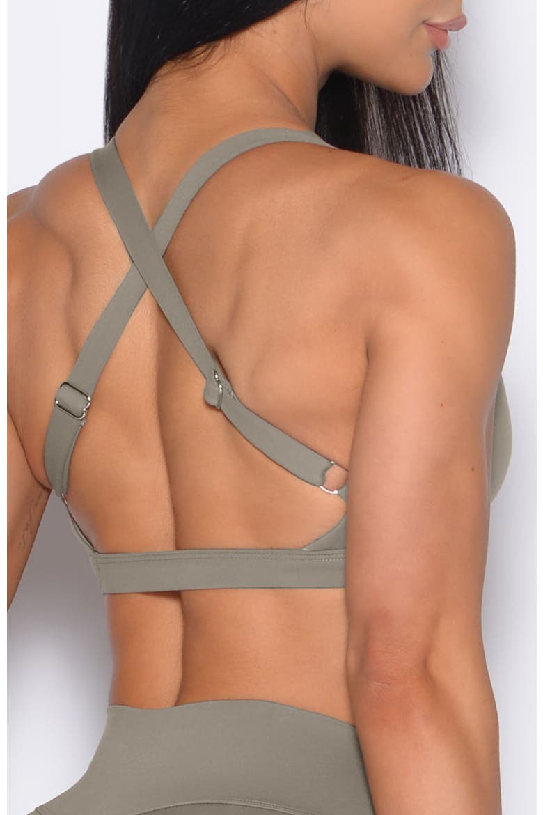 Sweetheart Sports Bra, Alternate, color, Stone