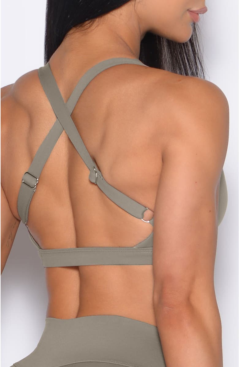 Bombshell Sportswear Sweetheart Sports Bra, Alternate, color, Stone