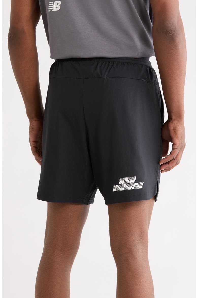 Run Energy Shorts, Alternate, color, BLACK