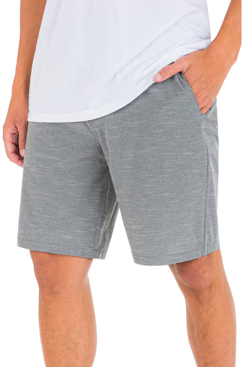 Phantom Sandbar Stretchband 20" Water Repellent Walk Shorts, Alternate, color, ION GREY