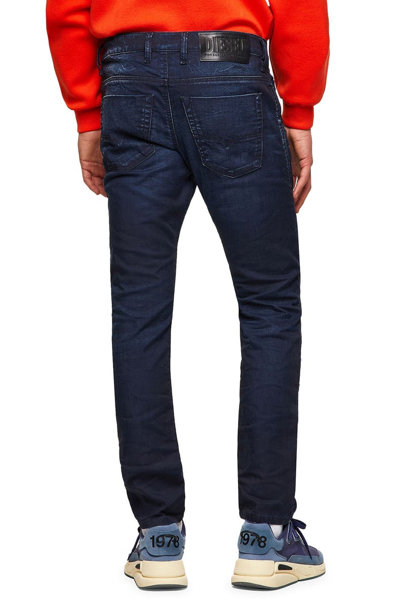 DIESEL<sup>®</sup> Krooley JoggJeans Drawstring Slim Straight Leg Jeans, Alternate, color, 