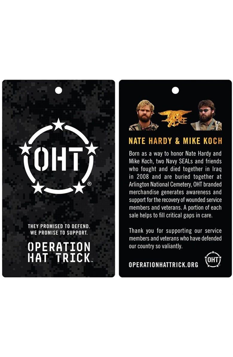 COLOSSEUM Men's Colosseum Crimson Oklahoma Sooners OHT Military Appreciation Snow Cruise Raglan 1/4-Zip Jacket, Alternate, color, 