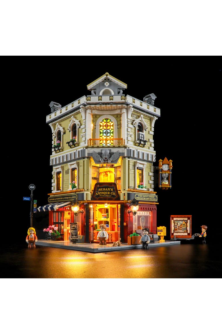 Antique Store Lighting Building Set Model CT2847A, Alternate, color, Multicolor