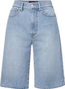 Veronica Beard Denim Bermuda Shorts