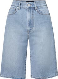 Veronica Beard Denim Bermuda Shorts